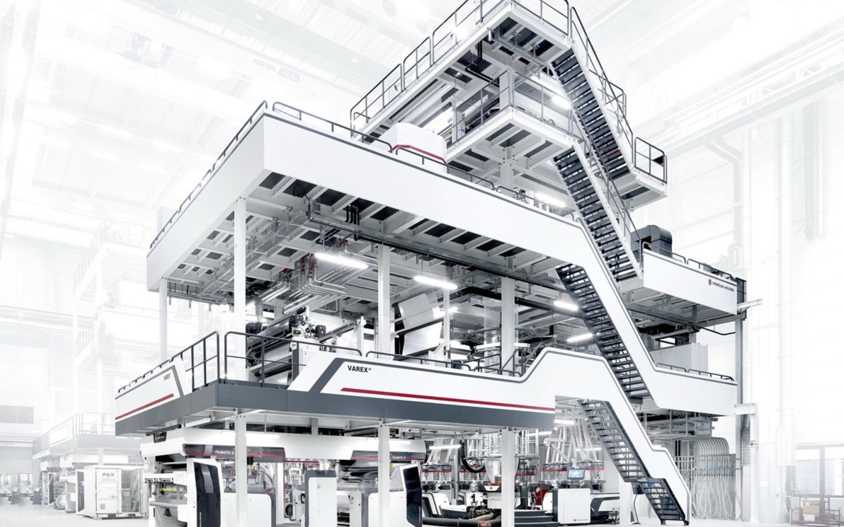 Windmöller & Hölscher VAREX II blown film extrusion line
