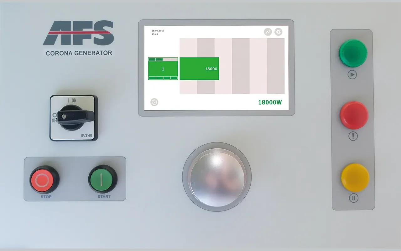Generator control display