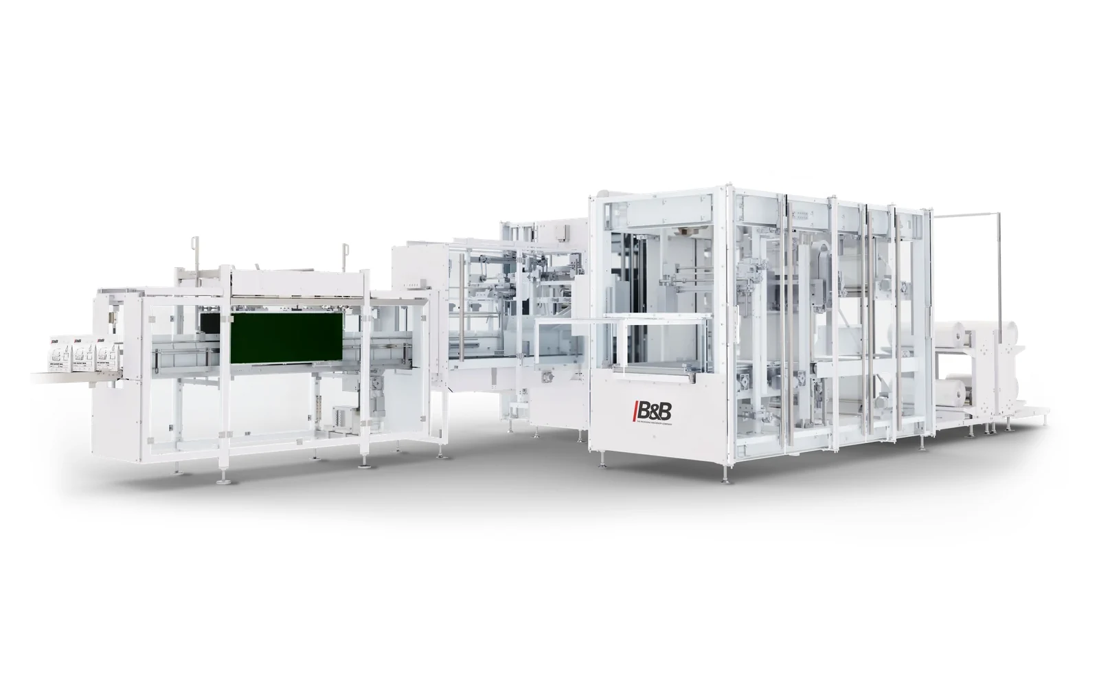 B&B Stretchpacker SBP 7 film packaging machine