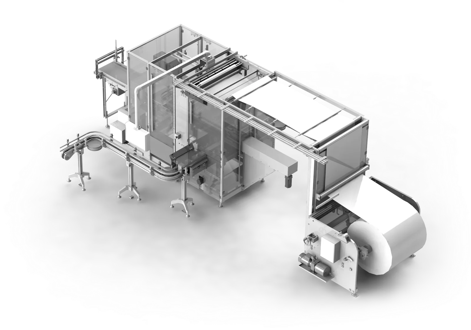 B&B Matador paper wrapping machine