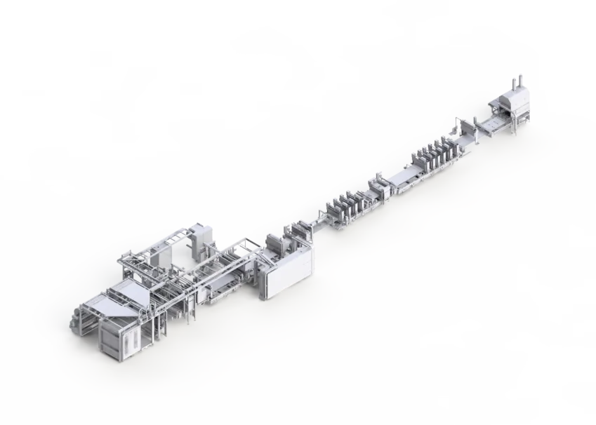 B&B SFB 10E-T +FFB +LEAP machine layout