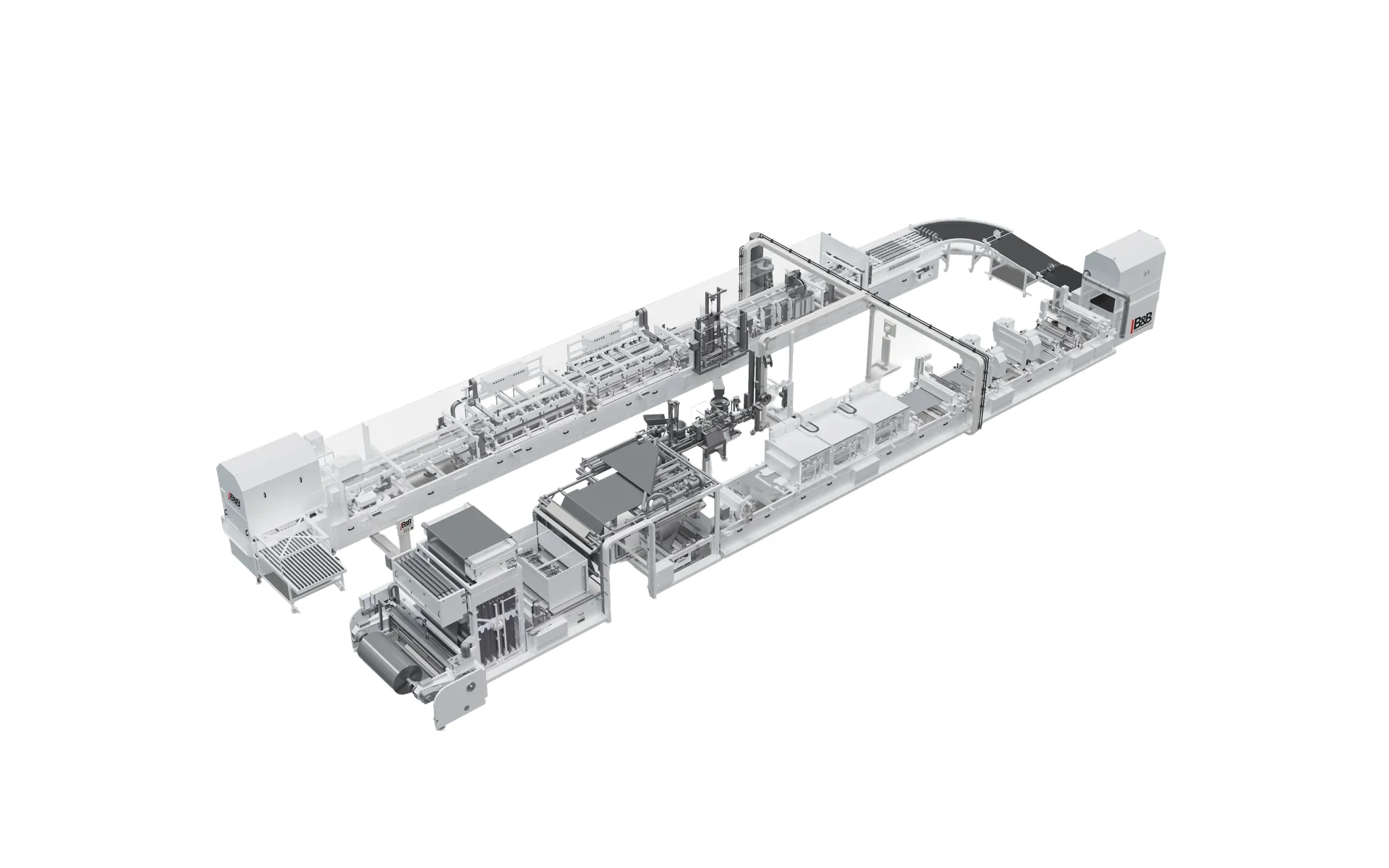 B&B SFB side gusset bag-making machine