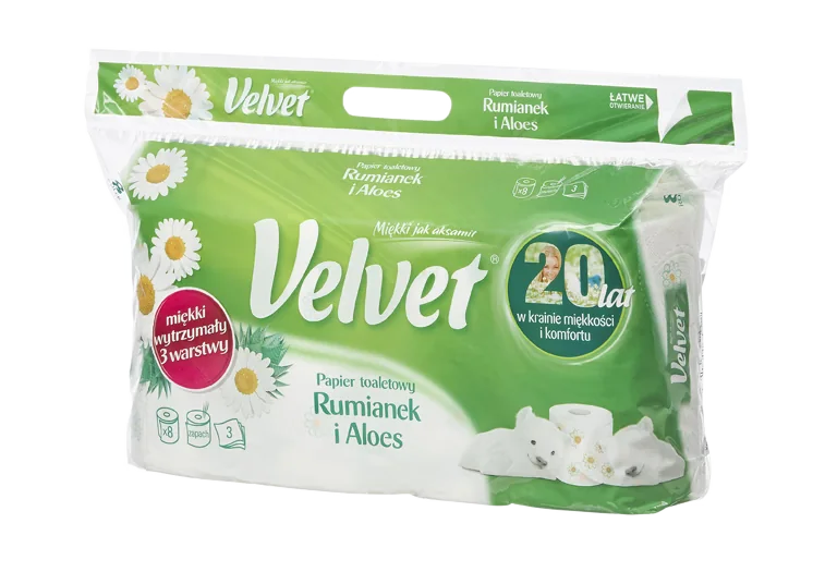 Tissue pack produced by the B&B Bag Filler