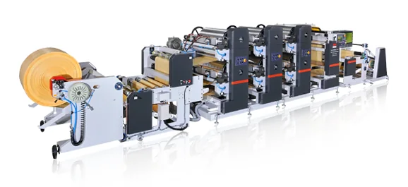 Reel-to-Reel Flexographic Printing Line FSRP-6C