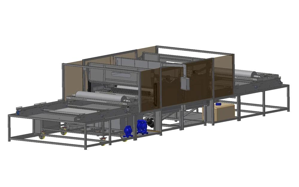 Flexo Wash MCC 2-STAGE WR with extra buffer sections