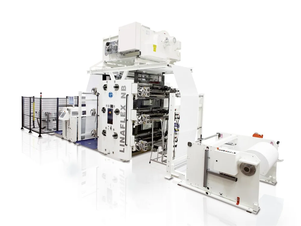 Garant LINAFLEX NB stack-type flexo press