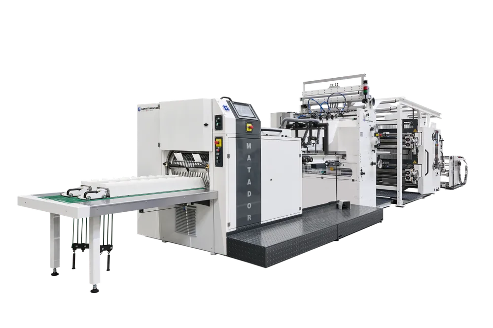 Garant MATADOR NSL flat & satchel bag machine