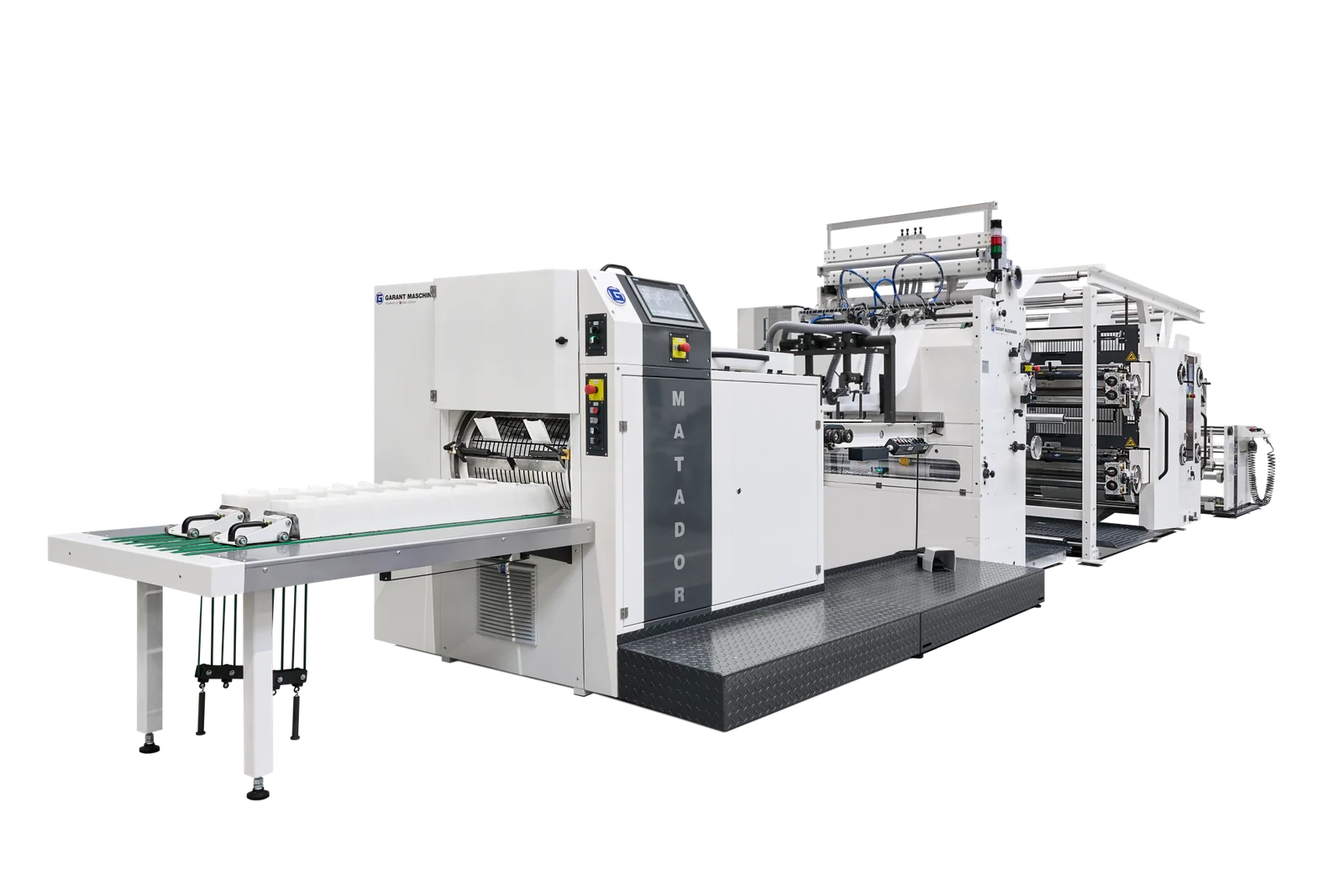 Garant MATADOR NSL flat and satchel bag machine