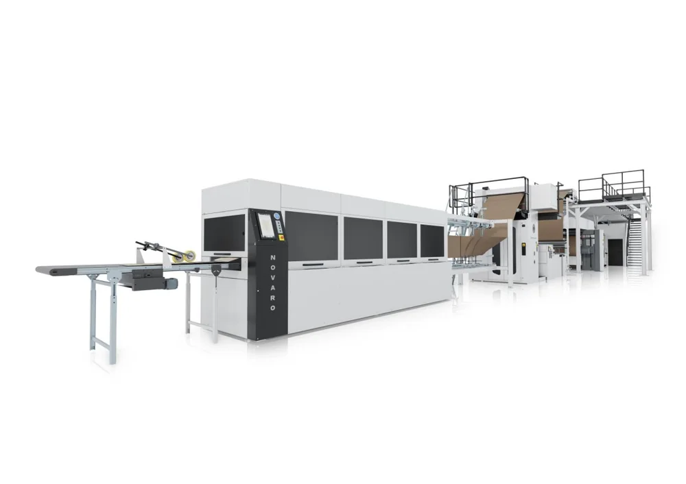 Garant NOVARO e.BAG side seam bag machine (unpadded configuration)