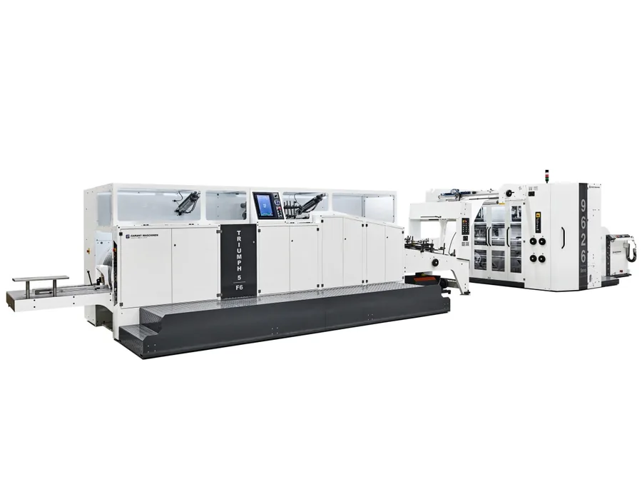 Garant TRIUMPH e.BAG e-commerce mailer bag machine