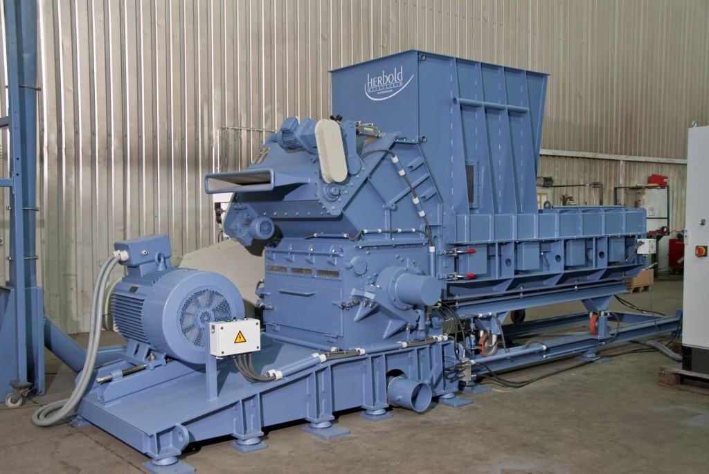 Herbold HB ram-fed combination granulator
