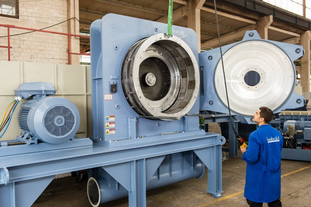 Herbold PU 650 impact-disc pulverizer