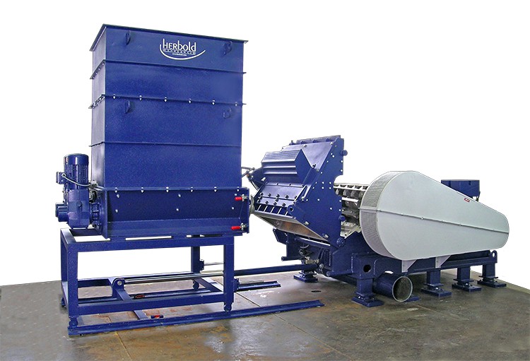 Herbold SB screw force-feed granulator
