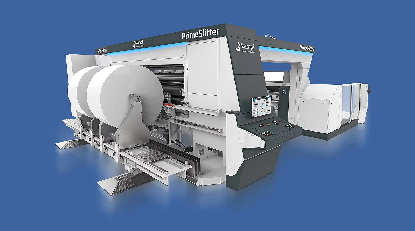 Kampf PrimeSlitter SilverLine slitter rewinder