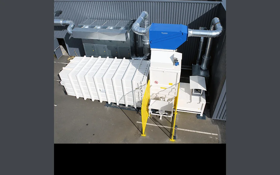 Central system with compactor