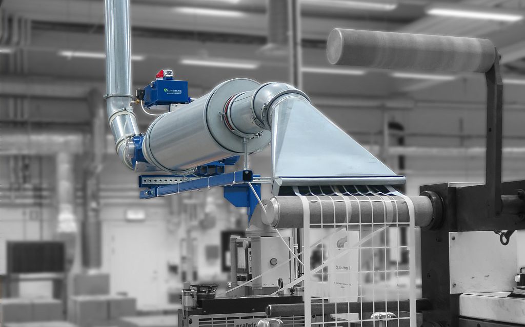 Lundberg Tech MatrixCompactor label matrix removal system