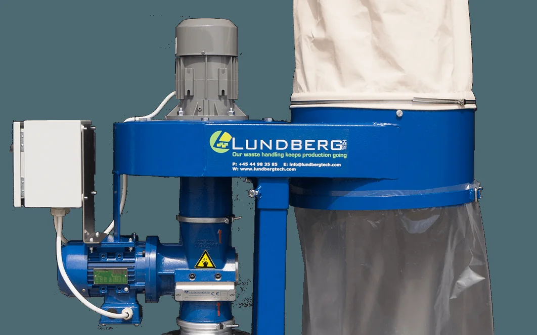 Ventilator and cutting unit