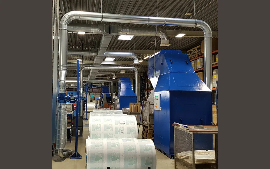 All-in-one waste unit