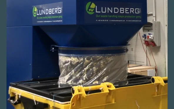 Installed at a label converter