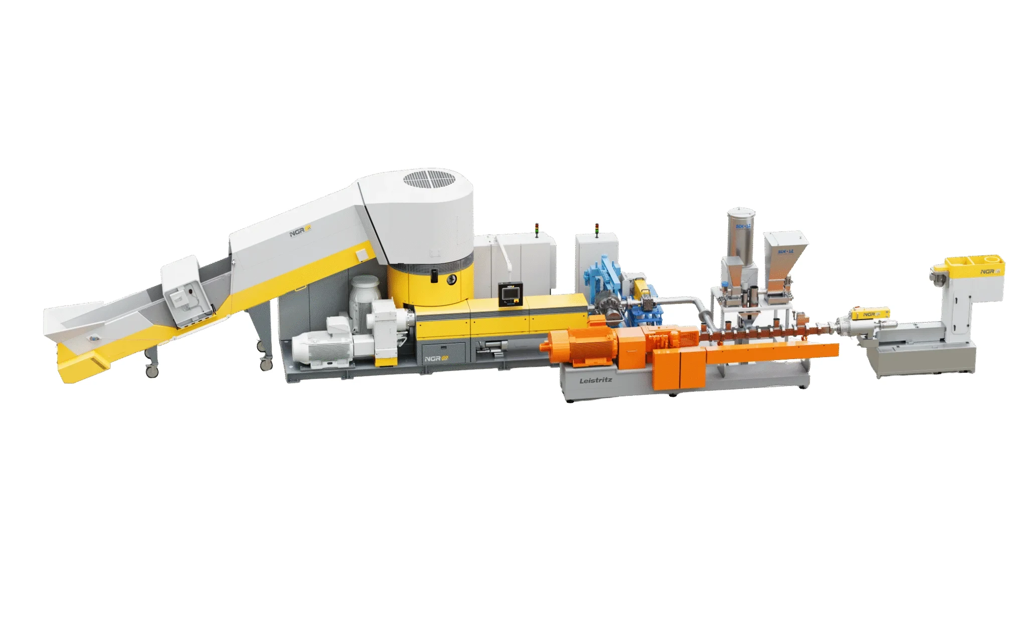 NGR C:GRAN-Twin recycling and compounding system