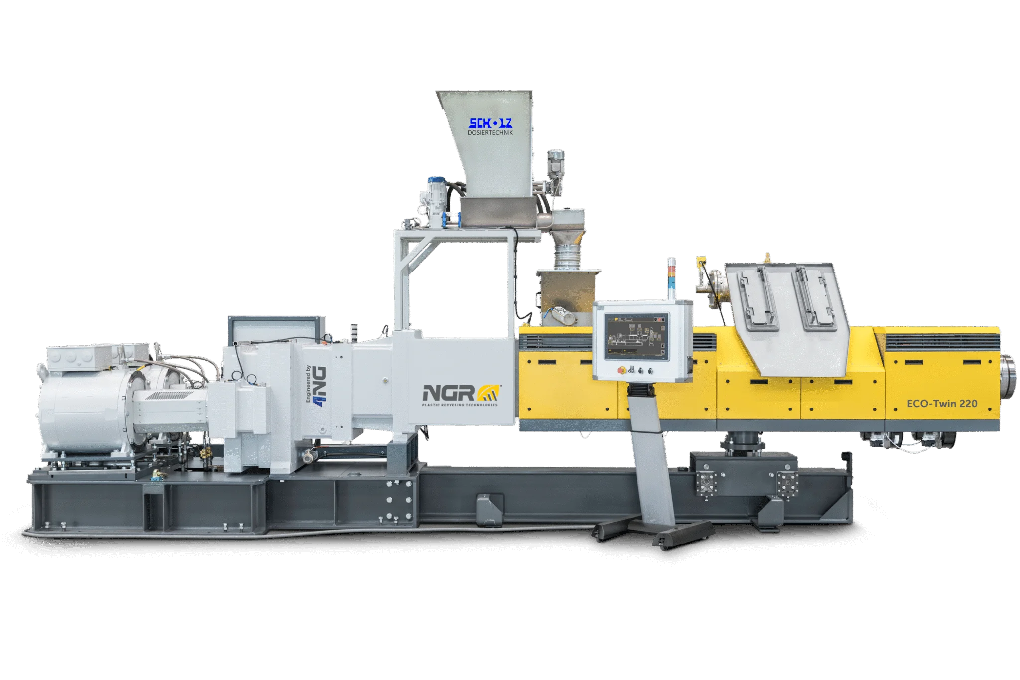 NGR ECO-Twin 220 PET extrusion system