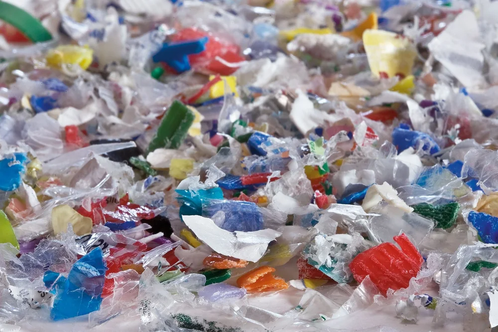 LDPE flakes post-washing line
