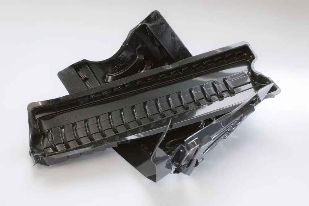 PET trays thermoforming