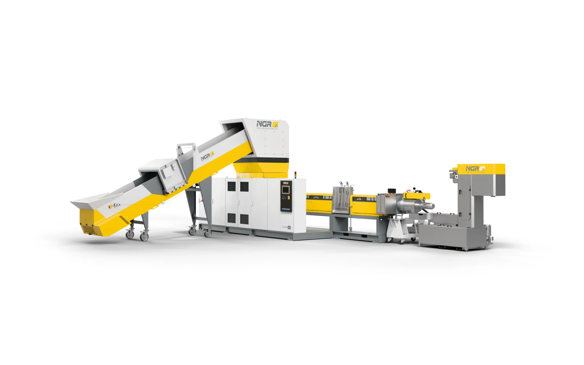NGR S:GRAN shredder-feeder-extruder