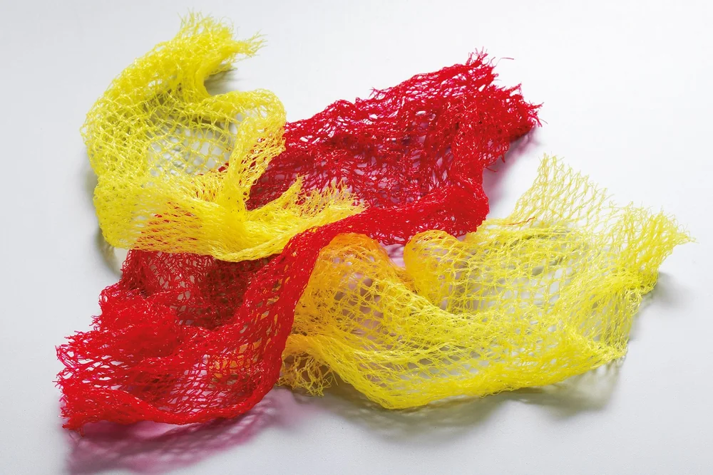 HDPE packing net — post-industrial scrap