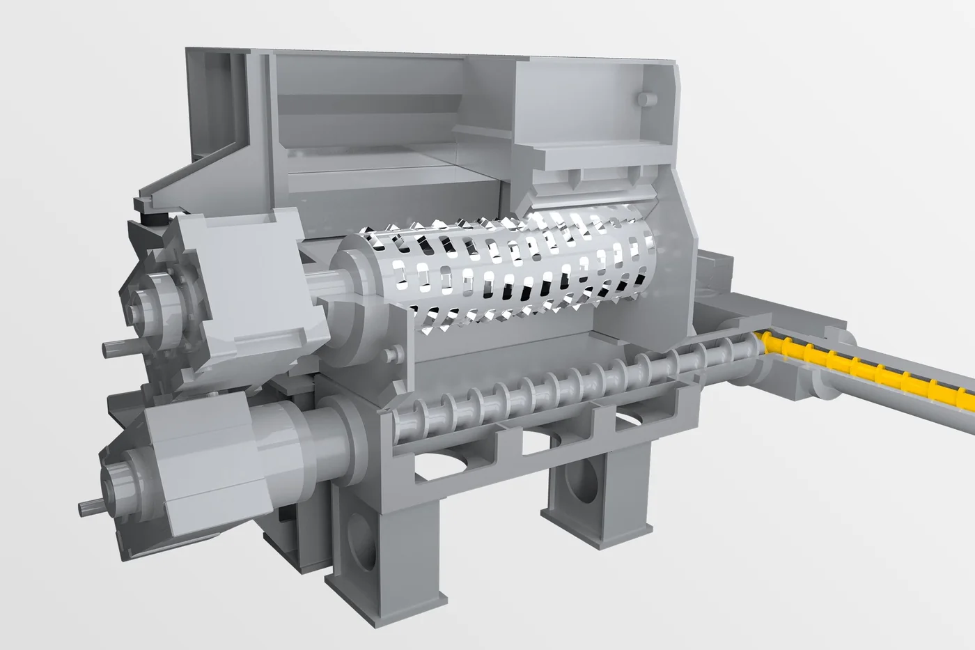 NGR X:GRAN operating principle — cutaway