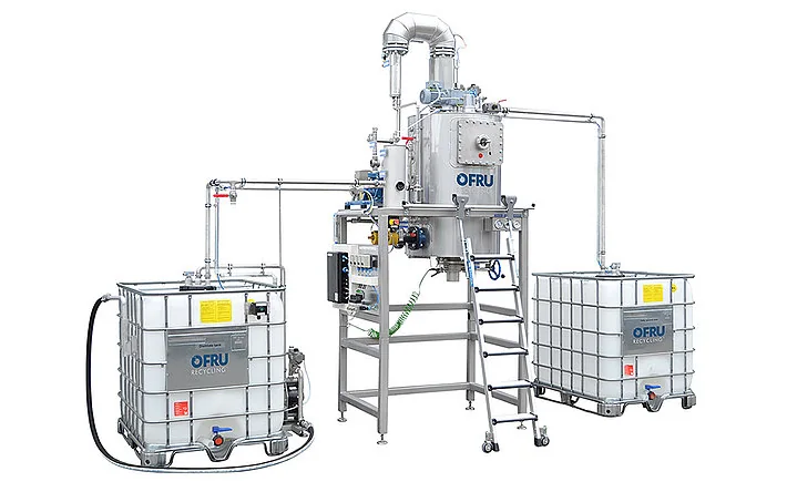 ASC-150 with IBC feed and collection