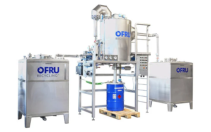 OFRU ASC-500 50 kW — Solvent Recovery Plant