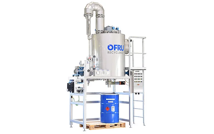 ASC-500 evaporator and condenser column