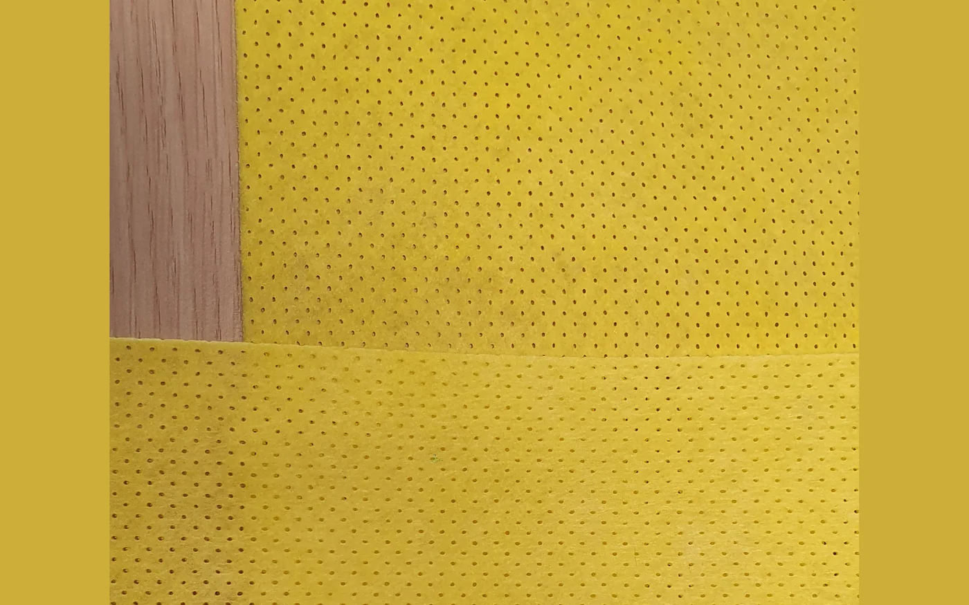 Perforated non-woven fabric