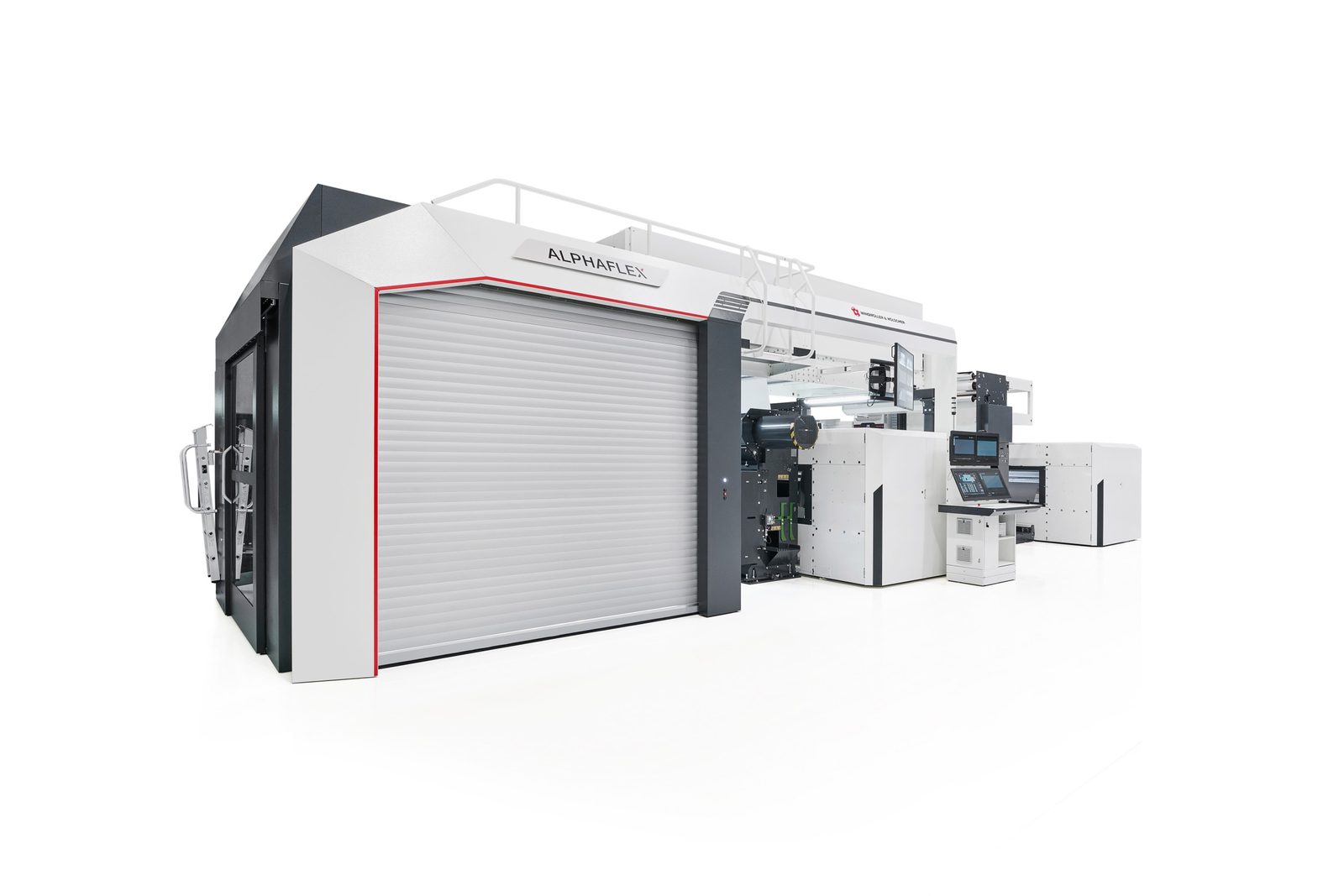 W&H ALPHAFLEX compact CI flexo press full view