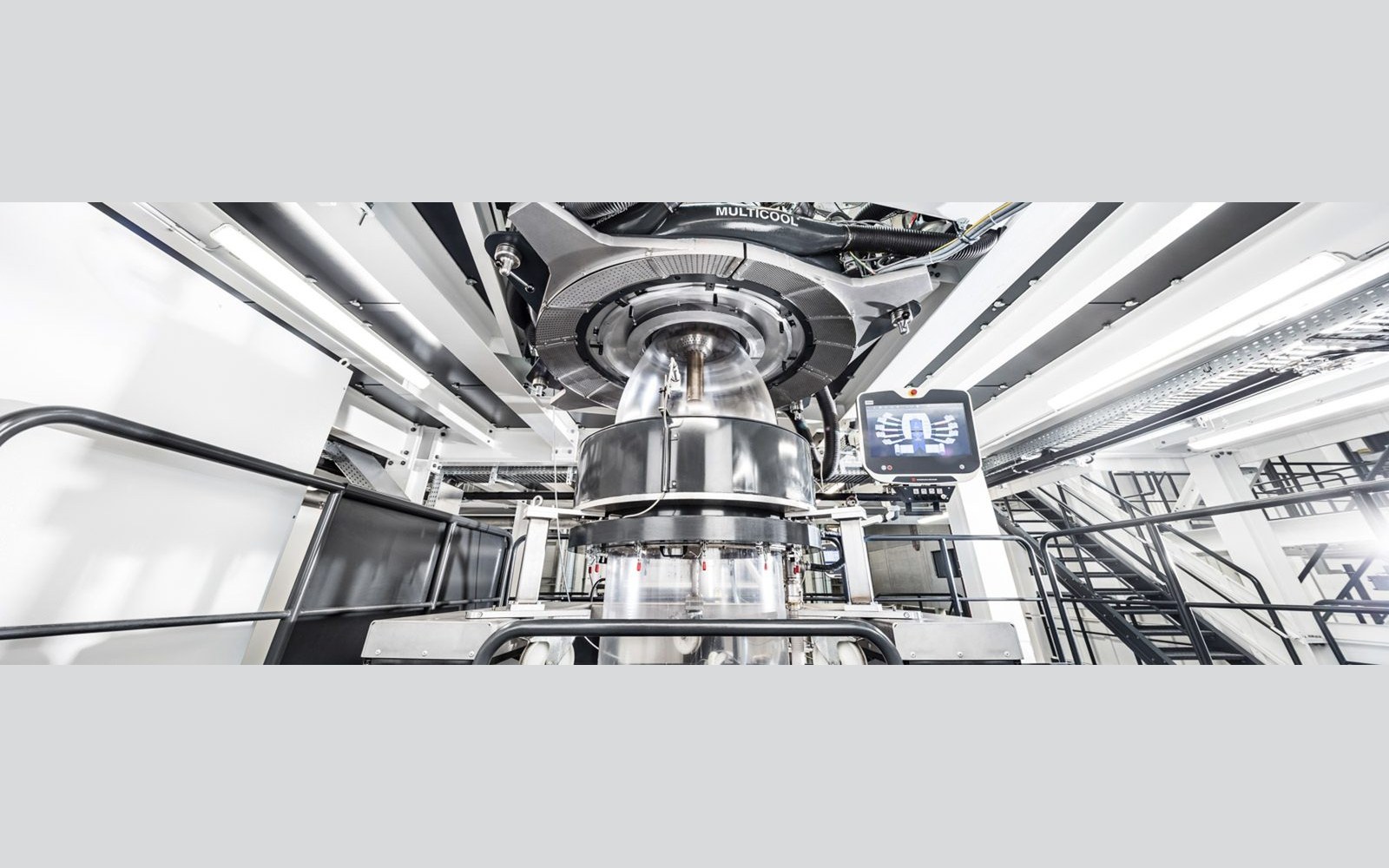 W&H AQUAREX water-cooled blown film line