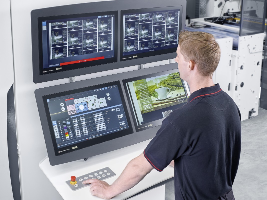 W&H HELIOSTAR II A print inspection and quality-control station