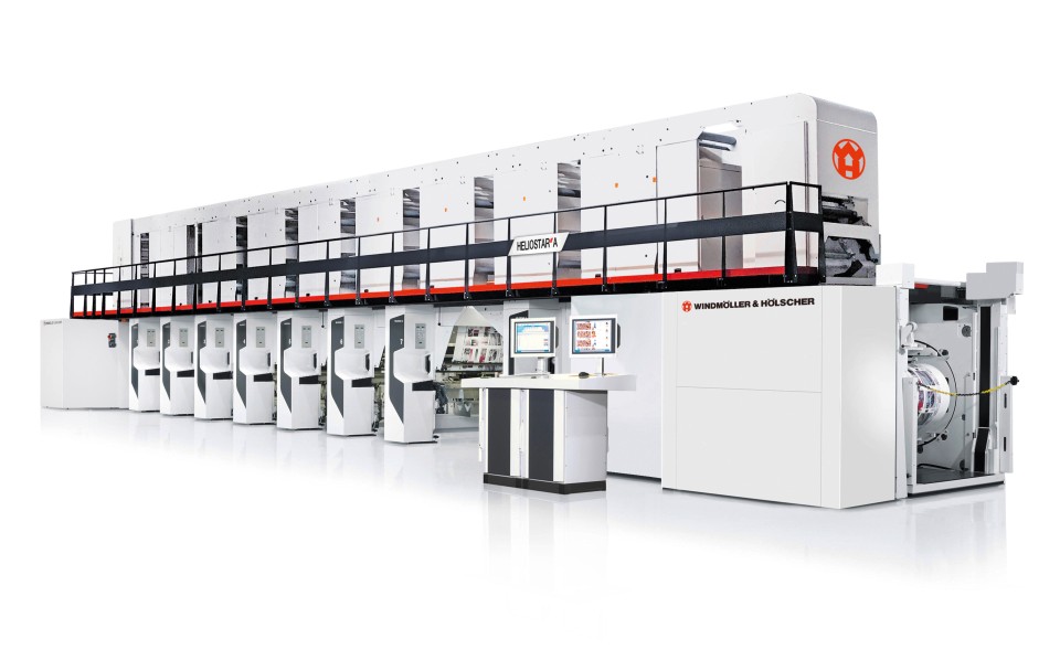 W&H HELIOSTAR II A rotogravure printing press