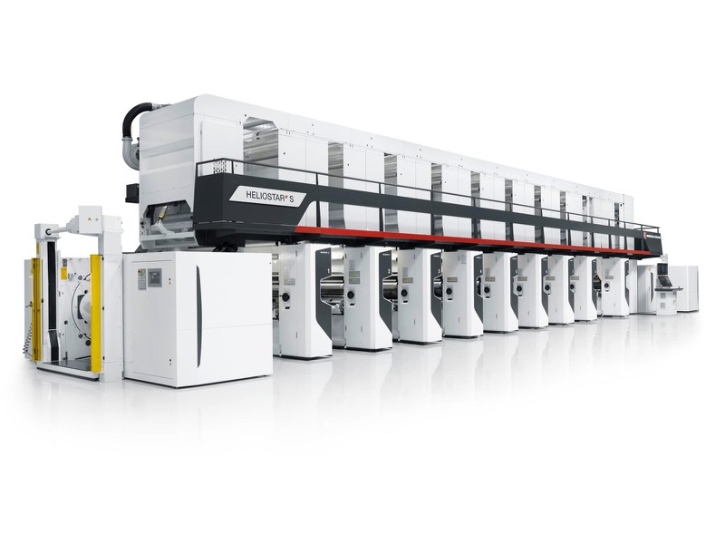 Windmöller & Hölscher HELIOSTAR II S rotogravure printing press
