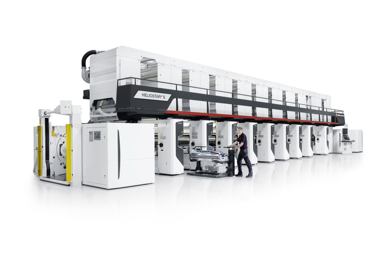 Windmöller & Hölscher HELIOSTAR II S rotogravure printing press