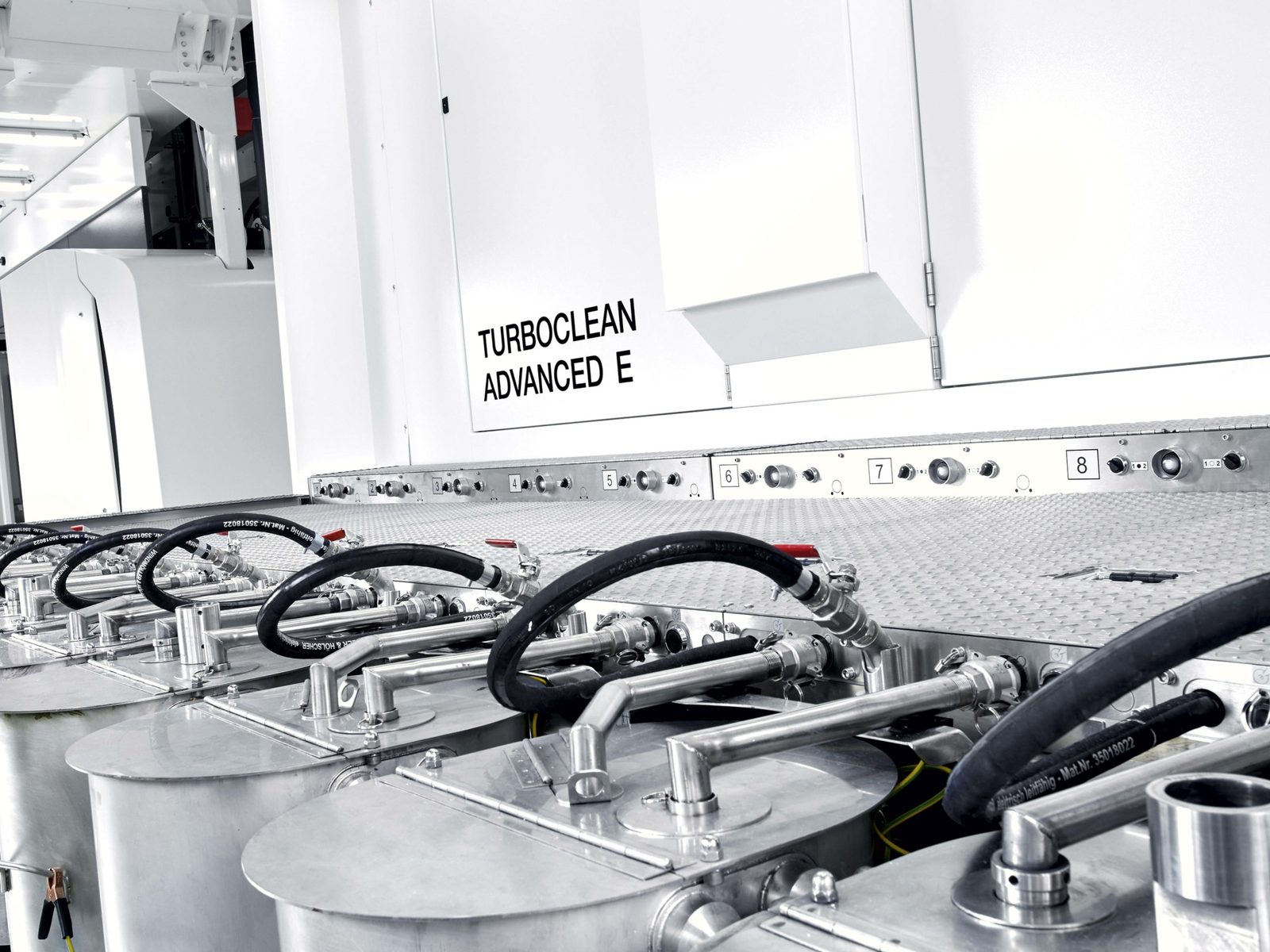 MIRAFLEX II TURBOCLEAN ADVANCED inking and washing system