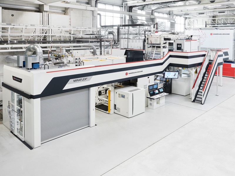 Windmöller & Hölscher MIRAFLEX II CI flexo printing press