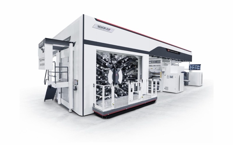 Windmöller & Hölscher NOVOFLEX II CI flexo printing press