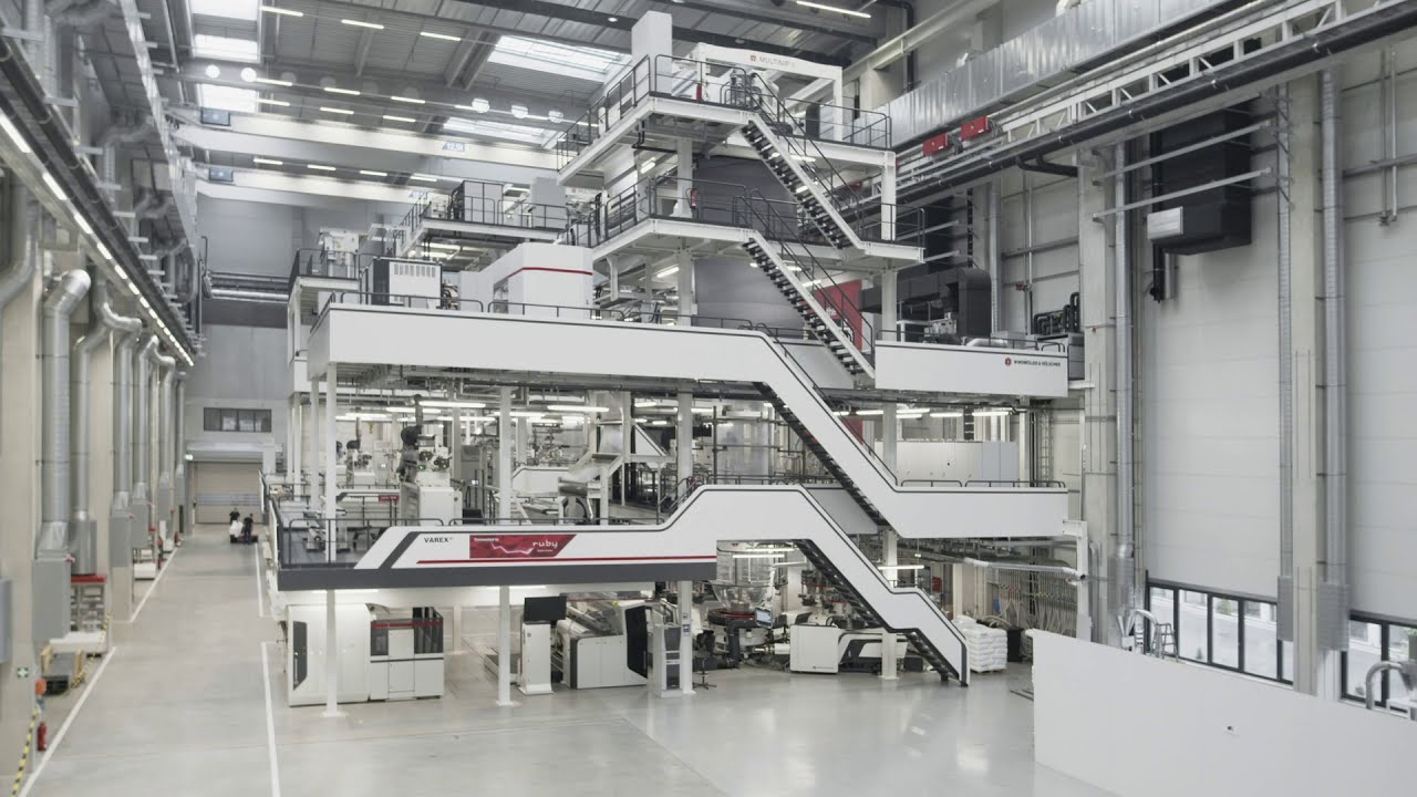 W&H VAREX II blown film extrusion line