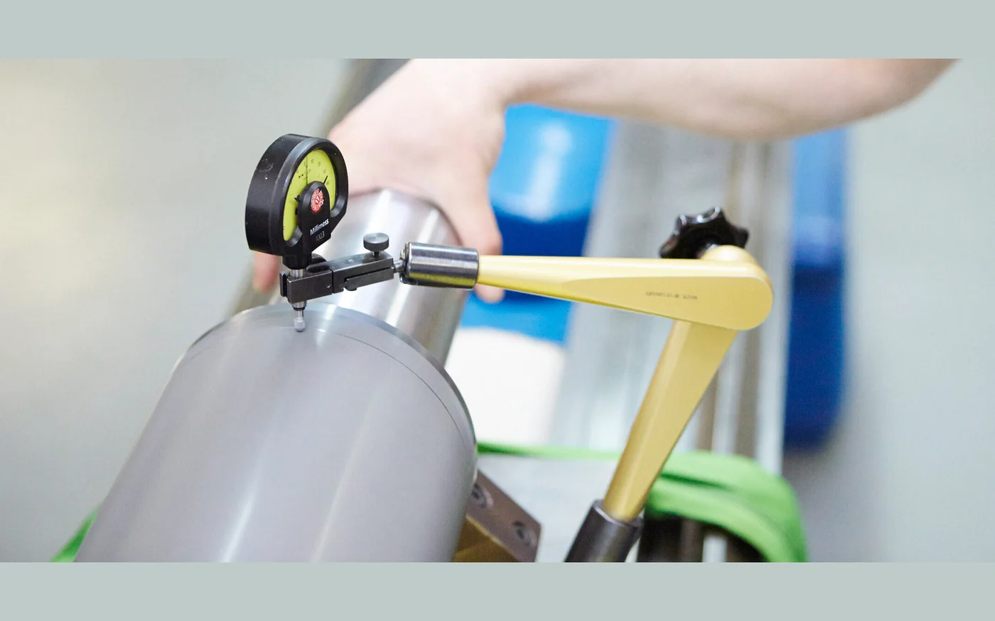 Zecher Anilox roller inspection & measuring